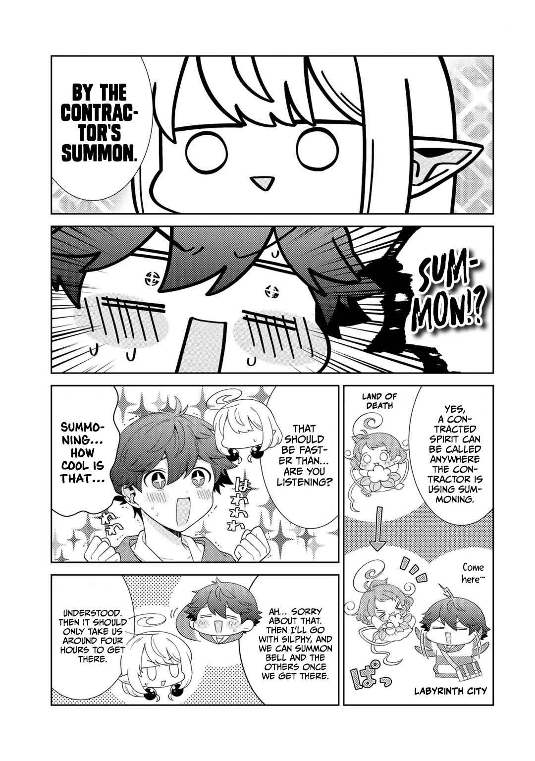 Seirei-tachi no Rakuen to Risou no Isekai Seikatsu Chapter 34 page 13