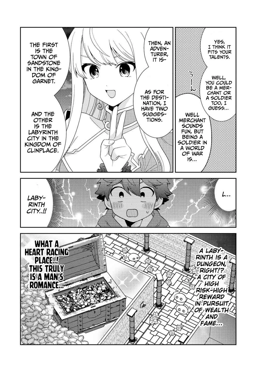 Seirei-tachi no Rakuen to Risou no Isekai Seikatsu Chapter 34 page 4