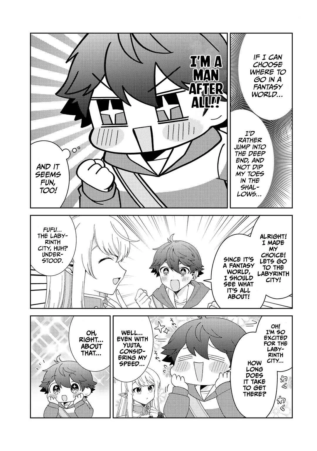 Seirei-tachi no Rakuen to Risou no Isekai Seikatsu Chapter 34 page 11