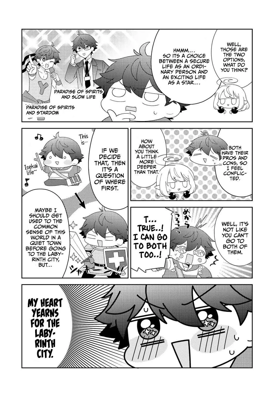 Seirei-tachi no Rakuen to Risou no Isekai Seikatsu Chapter 34 page 10