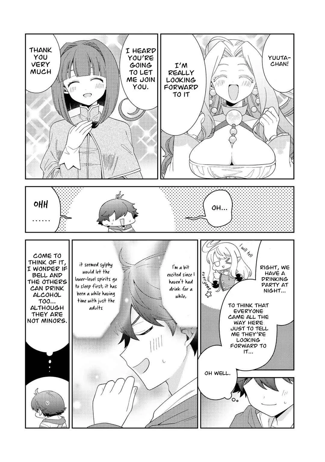 Seirei-tachi no Rakuen to Risou no Isekai Seikatsu Chapter 35 page 17