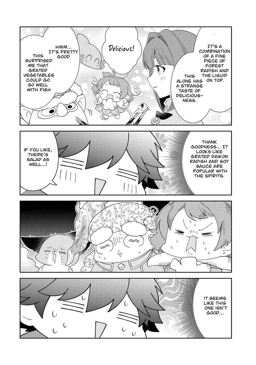 Seirei-tachi no Rakuen to Risou no Isekai Seikatsu Chapter 35 page 15