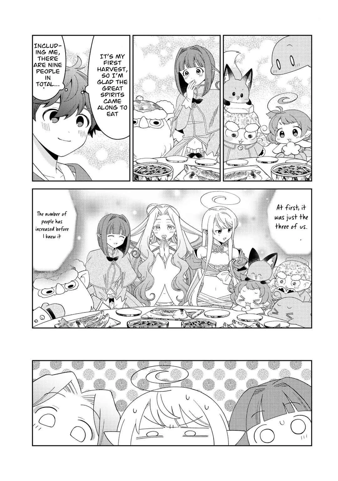 Seirei-tachi no Rakuen to Risou no Isekai Seikatsu Chapter 35 page 12