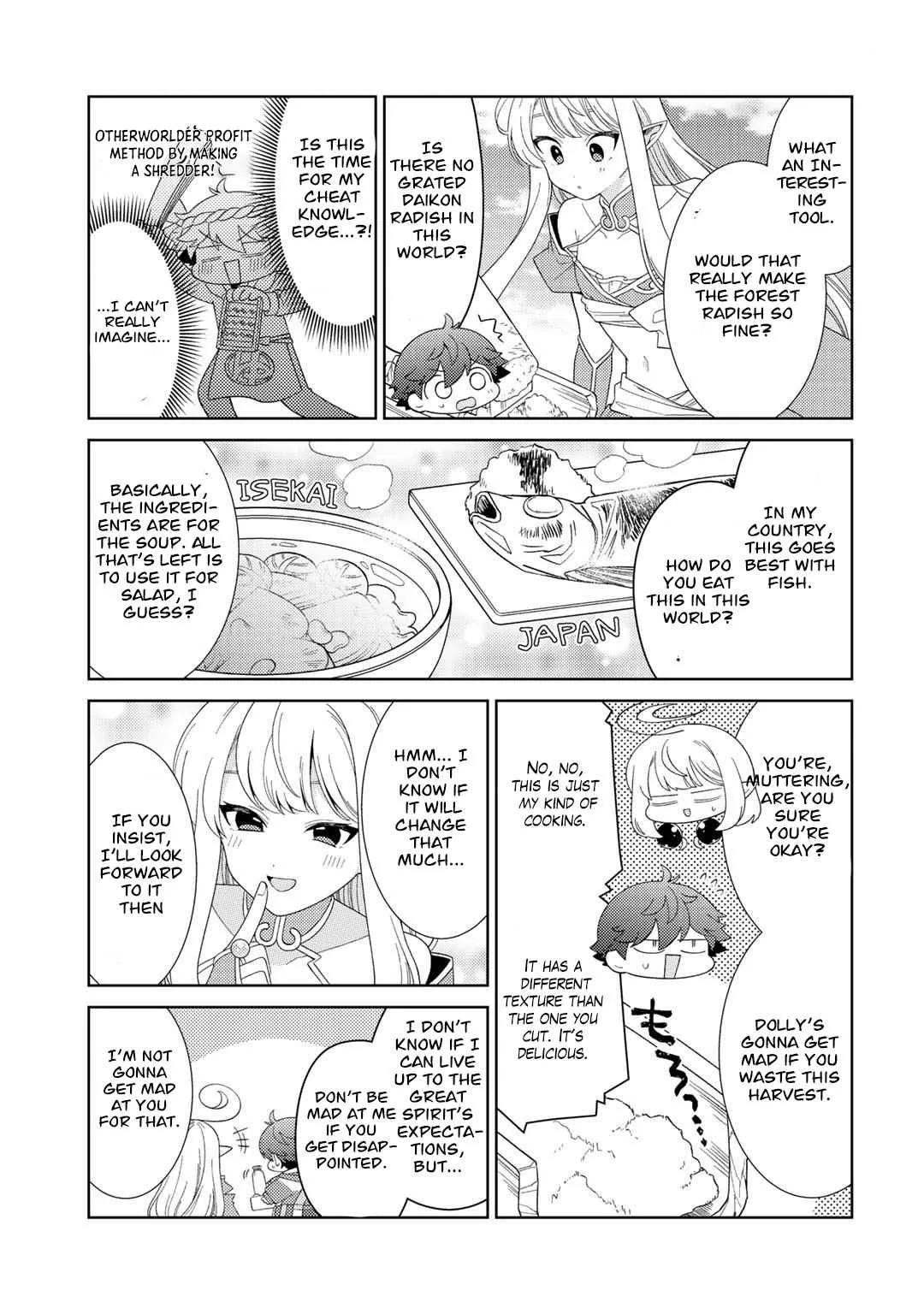 Seirei-tachi no Rakuen to Risou no Isekai Seikatsu Chapter 35 page 10