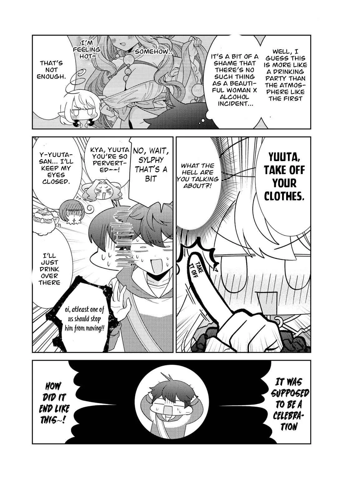 Seirei-tachi no Rakuen to Risou no Isekai Seikatsu Chapter 37 page 15