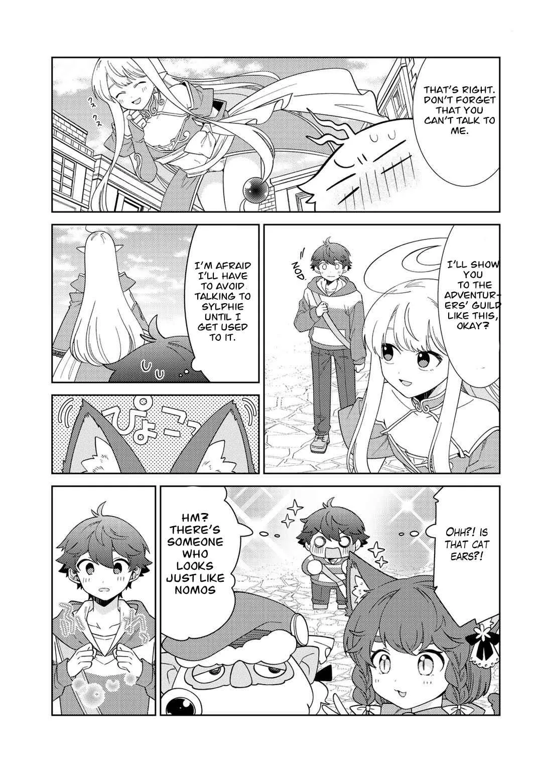 Seirei-tachi no Rakuen to Risou no Isekai Seikatsu Chapter 38 page 9