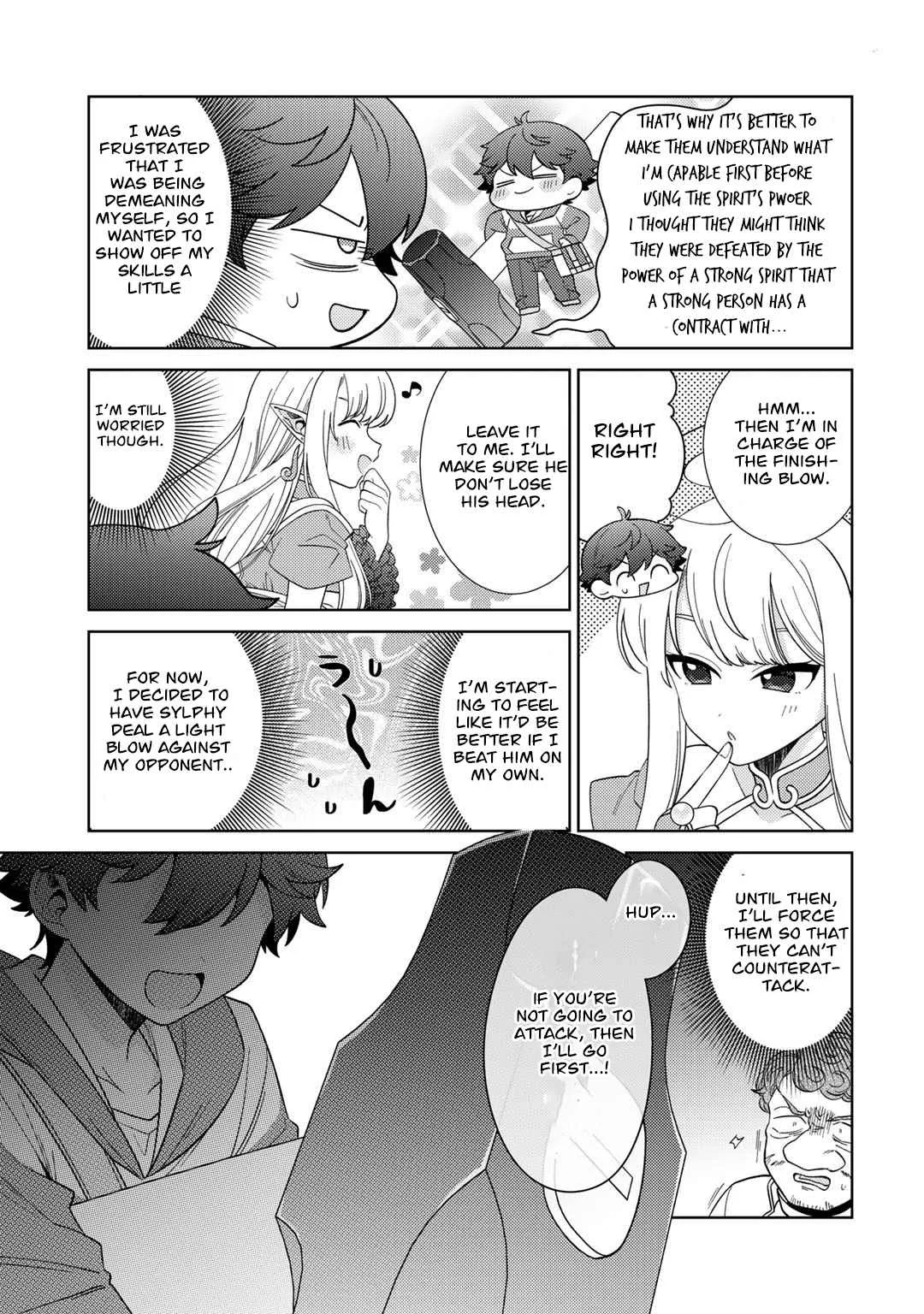 Seirei-tachi no Rakuen to Risou no Isekai Seikatsu Chapter 41 page 8