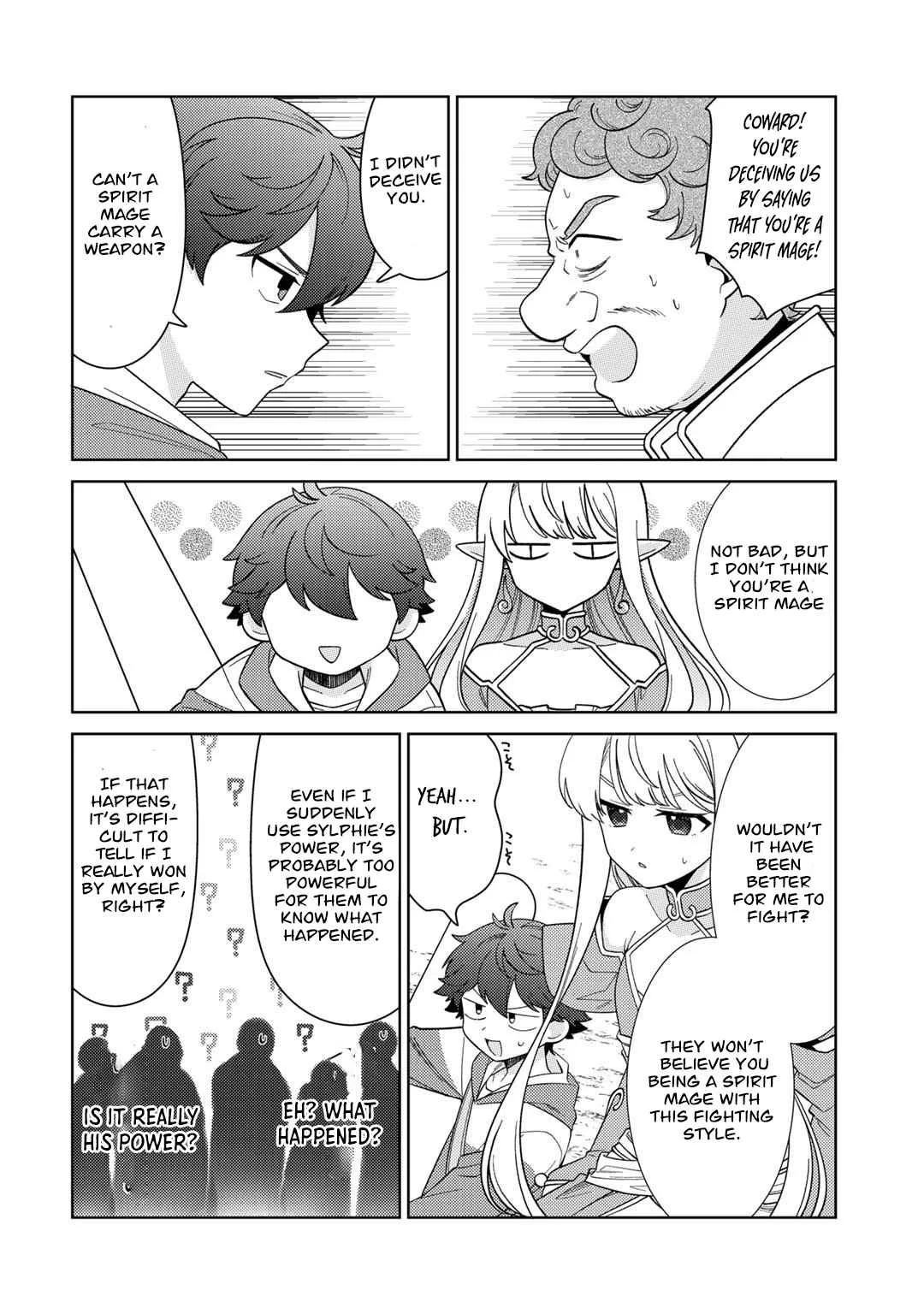 Seirei-tachi no Rakuen to Risou no Isekai Seikatsu Chapter 41 page 7