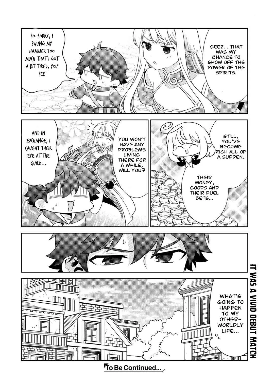 Seirei-tachi no Rakuen to Risou no Isekai Seikatsu Chapter 41 page 17