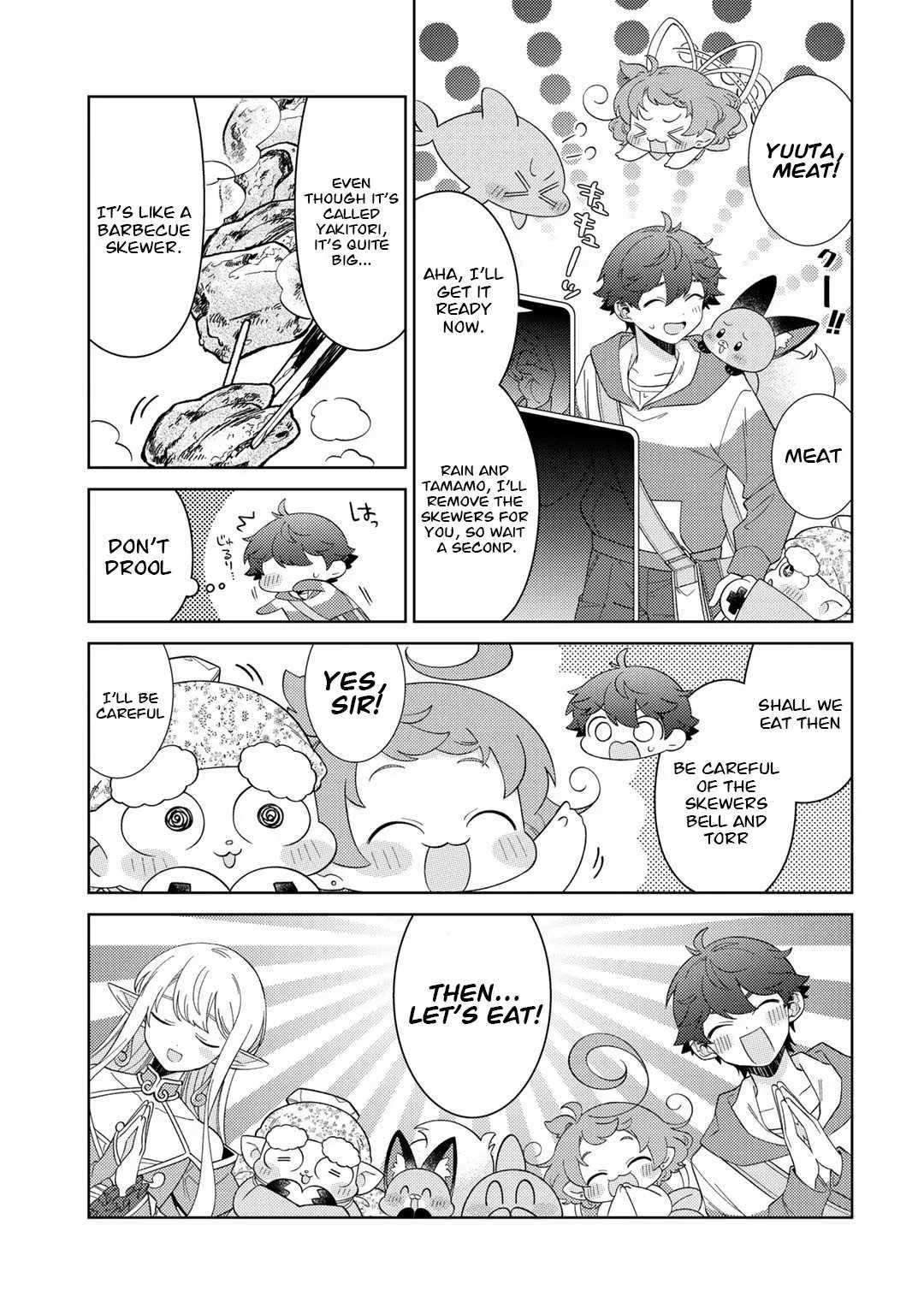 Seirei-tachi no Rakuen to Risou no Isekai Seikatsu Chapter 43 page 5