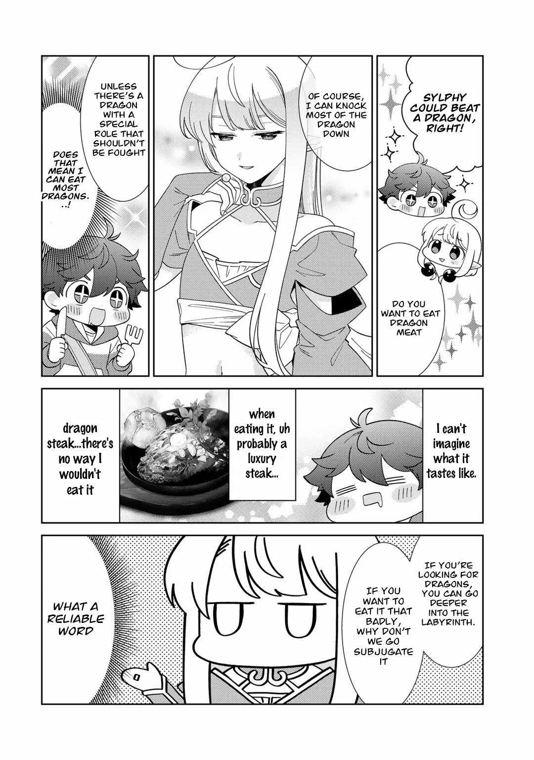 Seirei-tachi no Rakuen to Risou no Isekai Seikatsu Chapter 43 page 12