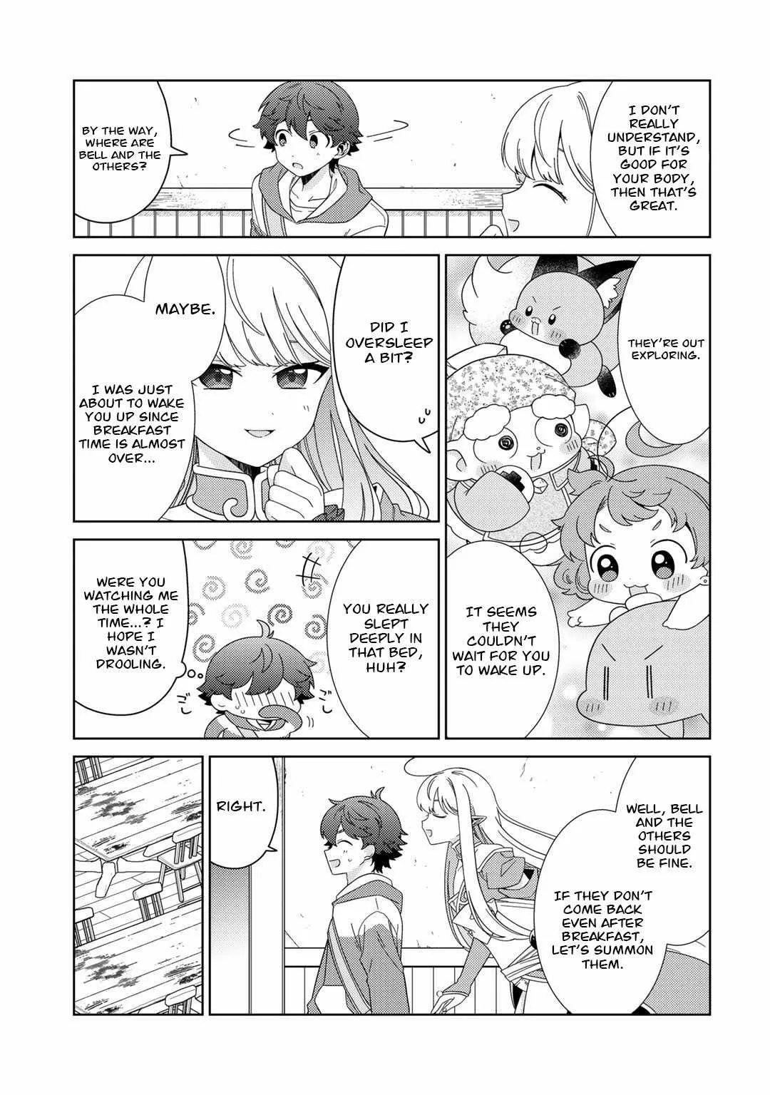 Seirei-tachi no Rakuen to Risou no Isekai Seikatsu Chapter 44 page 7