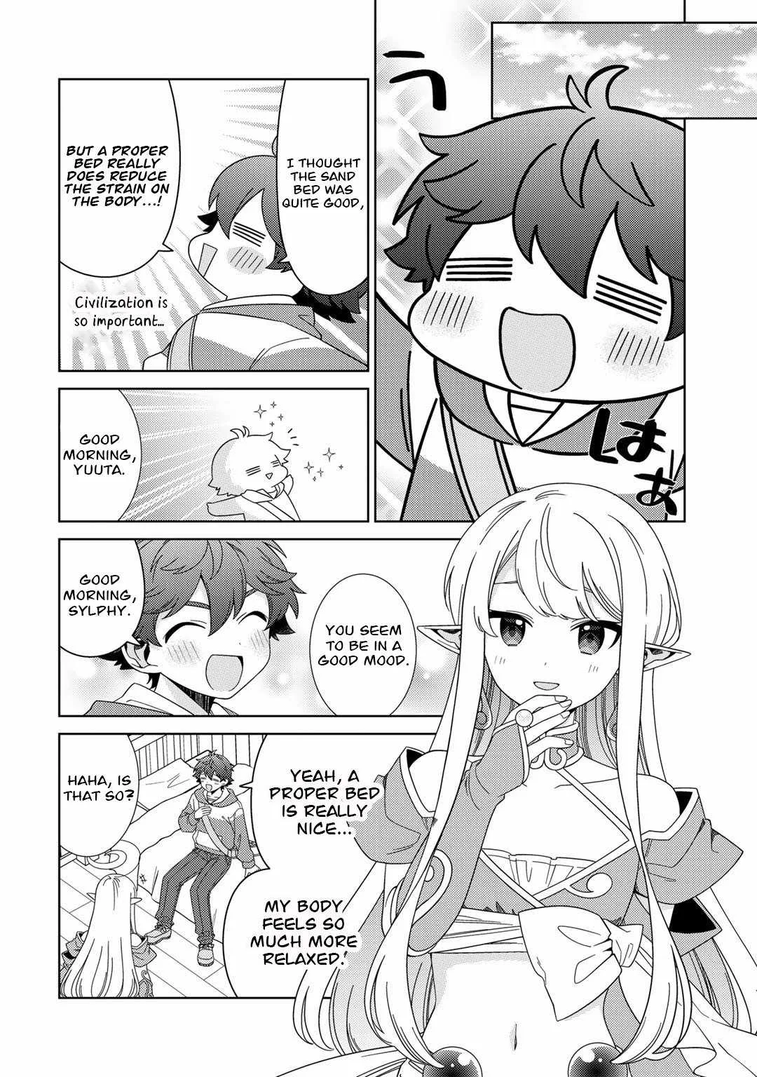 Seirei-tachi no Rakuen to Risou no Isekai Seikatsu Chapter 44 page 6