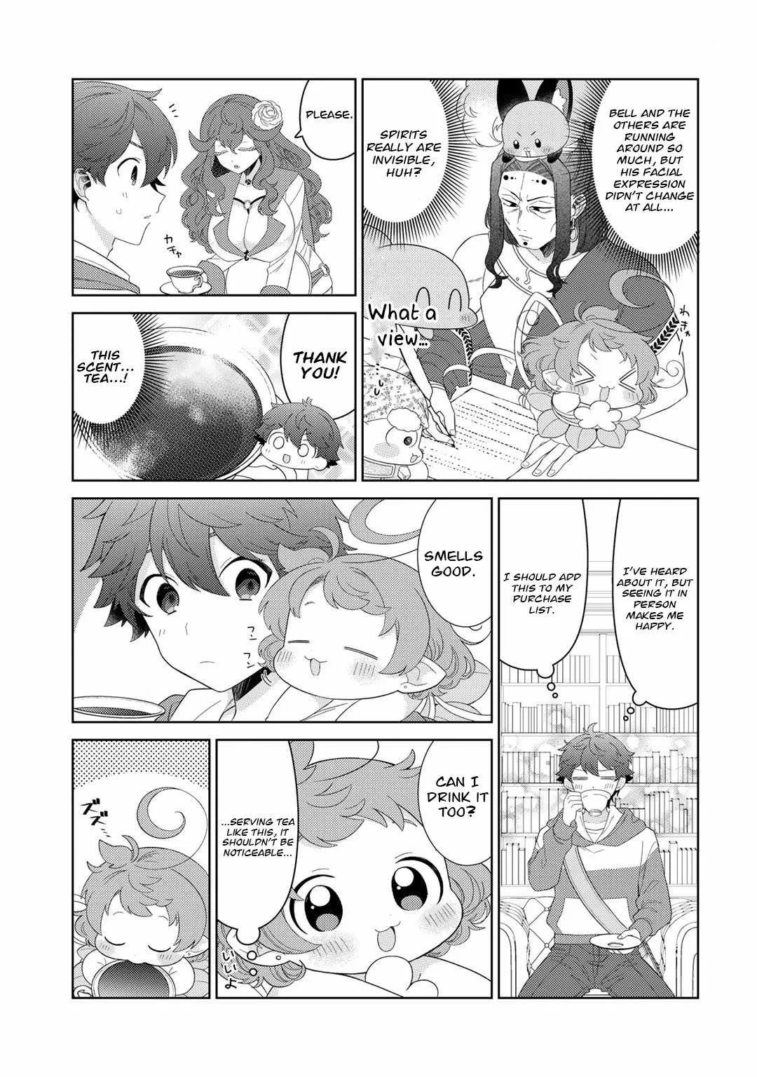 Seirei-tachi no Rakuen to Risou no Isekai Seikatsu Chapter 45 page 7