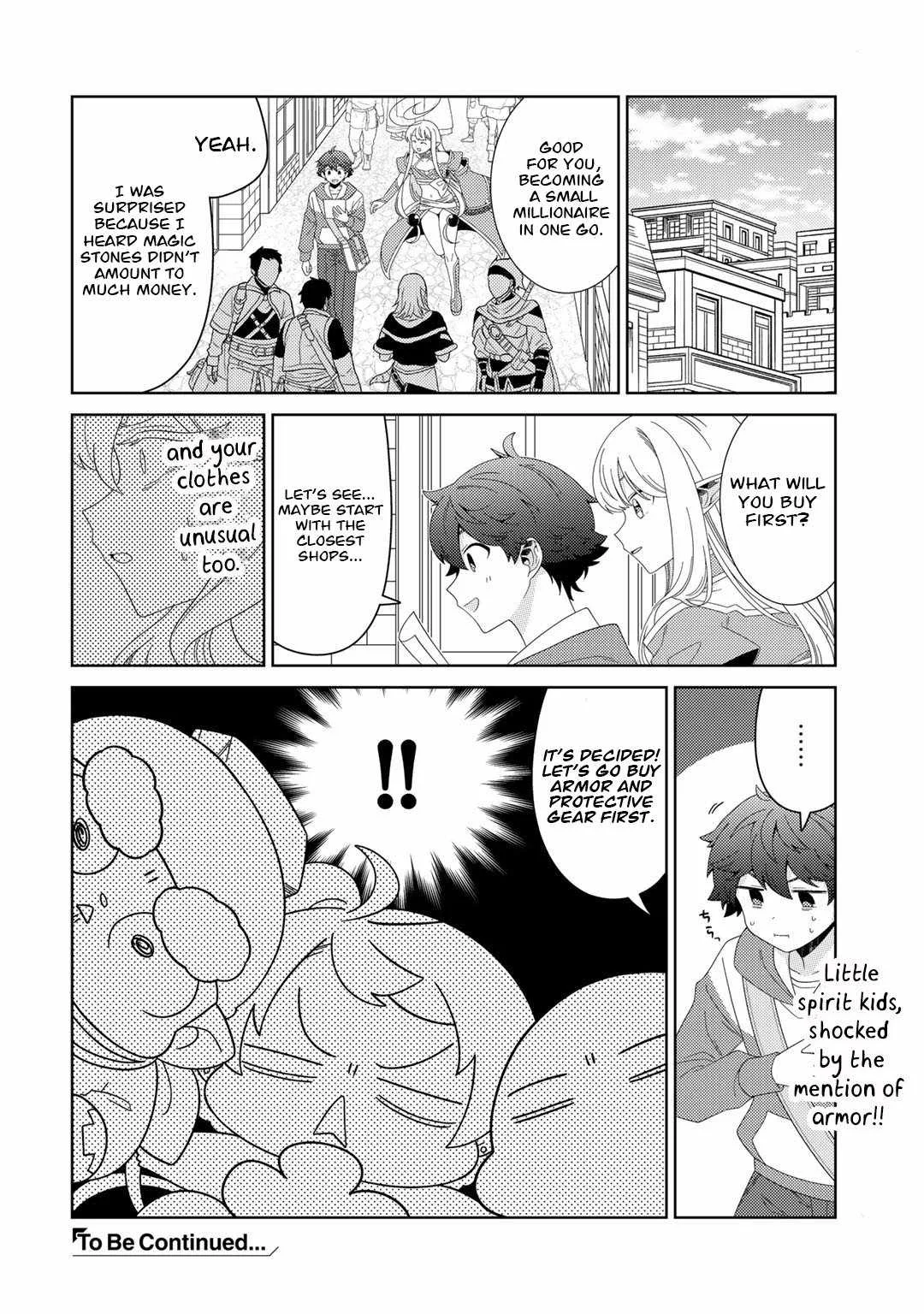 Seirei-tachi no Rakuen to Risou no Isekai Seikatsu Chapter 46 page 17