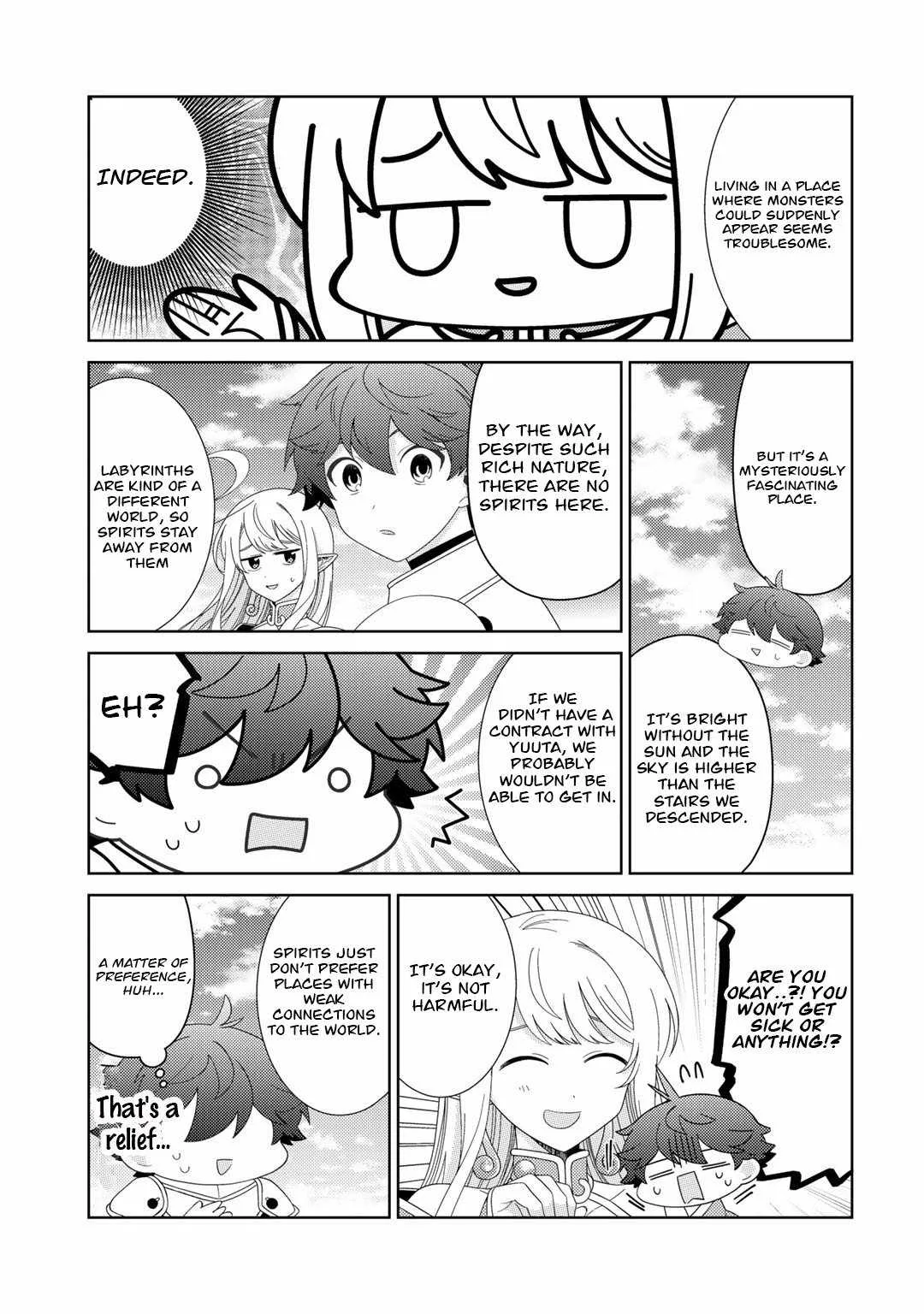 Seirei-tachi no Rakuen to Risou no Isekai Seikatsu Chapter 48 page 15
