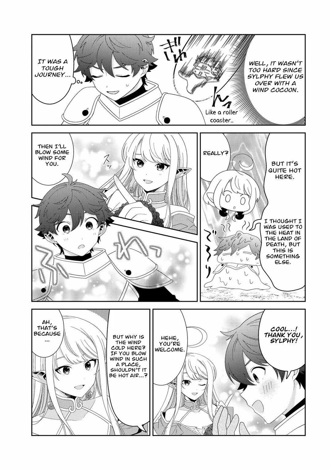Seirei-tachi no Rakuen to Risou no Isekai Seikatsu Chapter 49 page 7