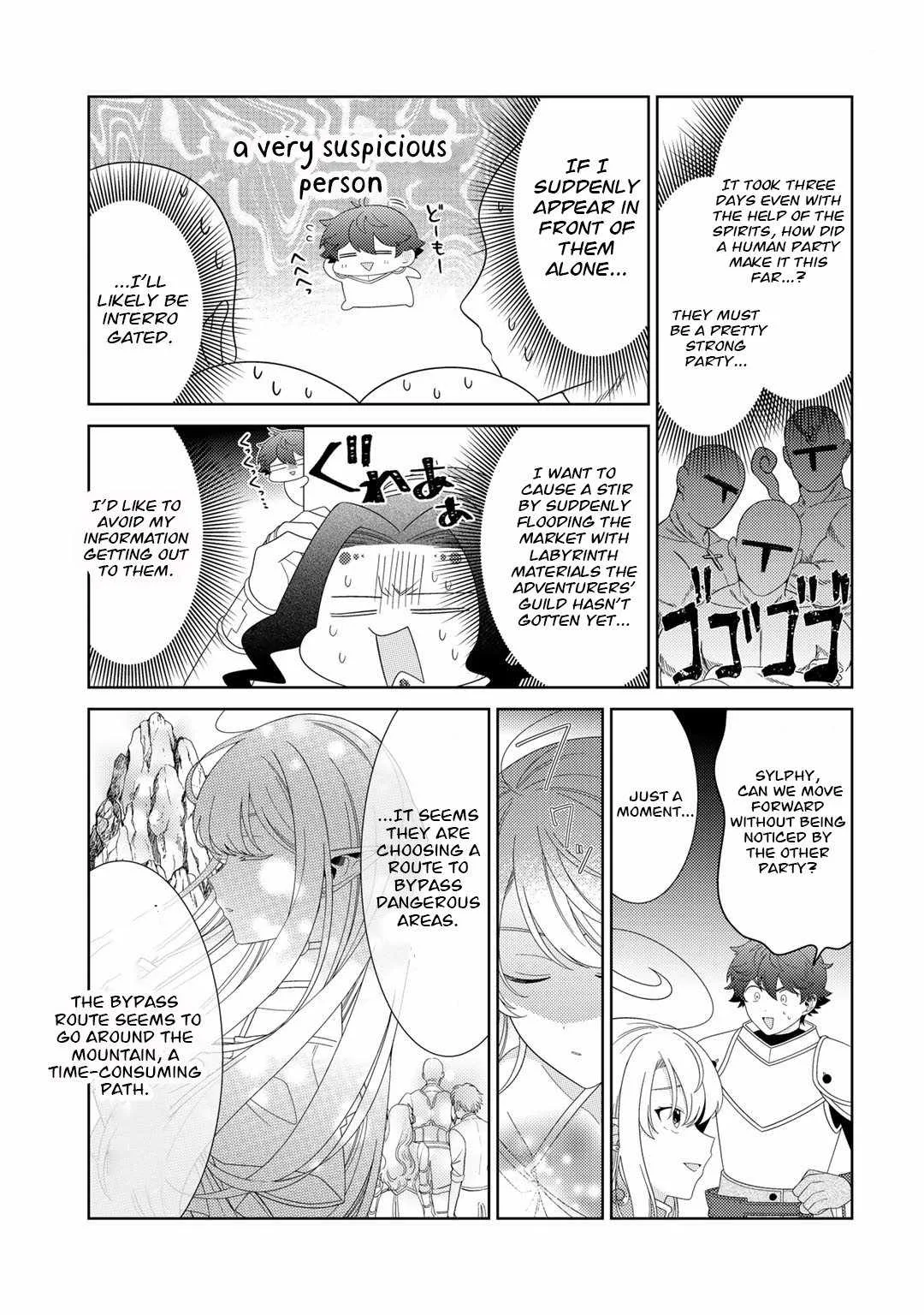 Seirei-tachi no Rakuen to Risou no Isekai Seikatsu Chapter 49 page 9