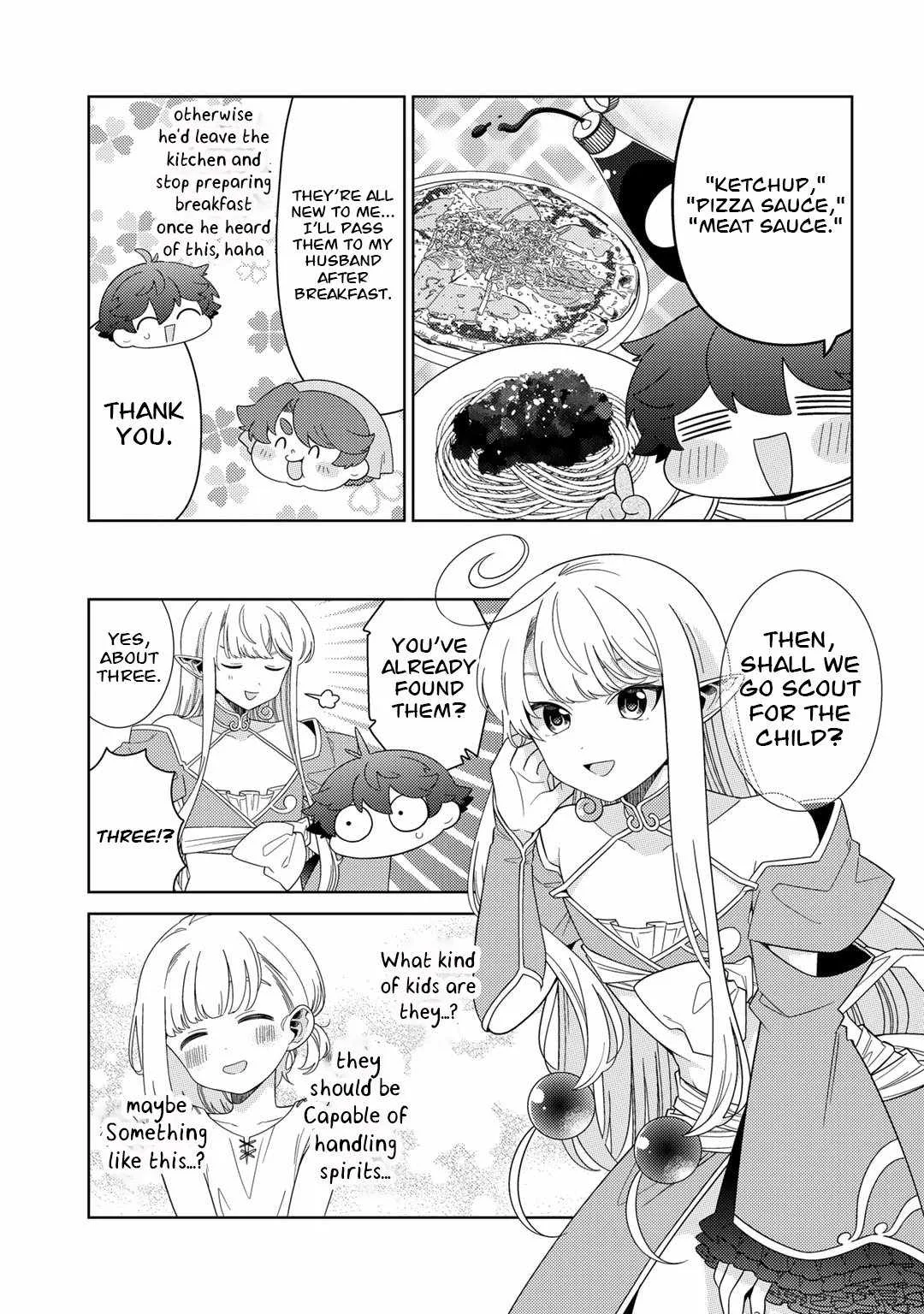 Seirei-tachi no Rakuen to Risou no Isekai Seikatsu Chapter 54 page 9