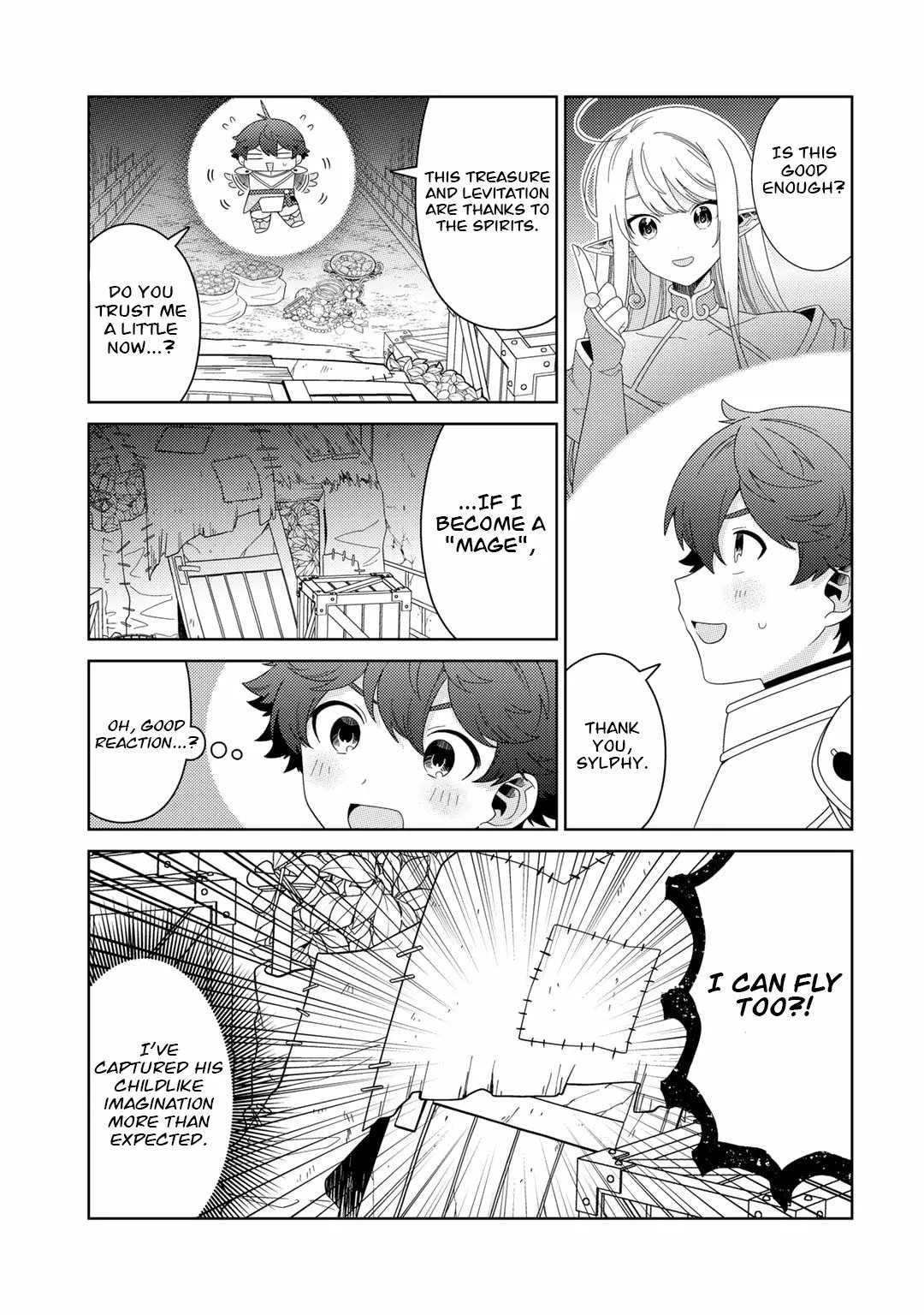 Seirei-tachi no Rakuen to Risou no Isekai Seikatsu Chapter 55 page 3