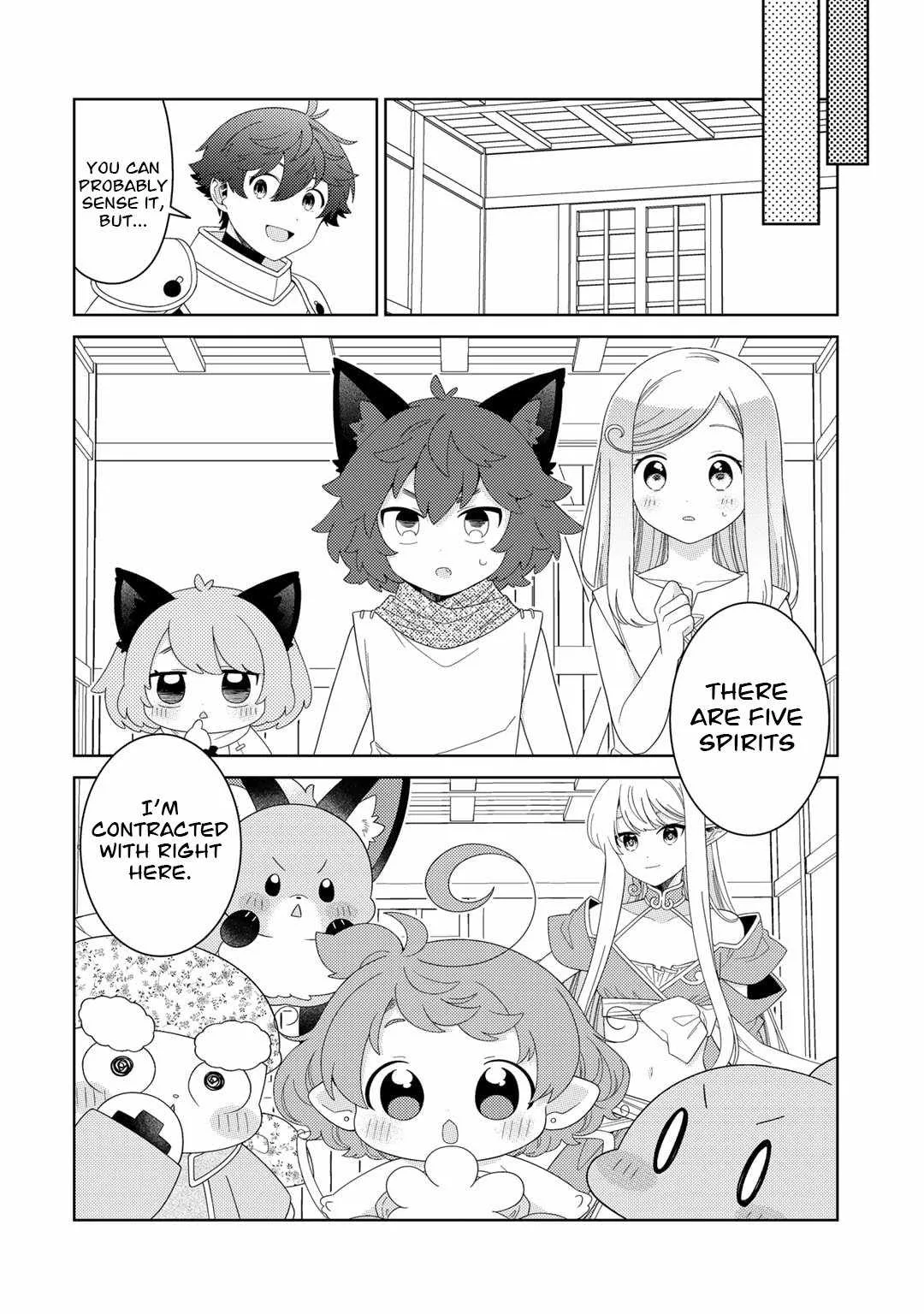 Seirei-tachi no Rakuen to Risou no Isekai Seikatsu Chapter 57 page 7