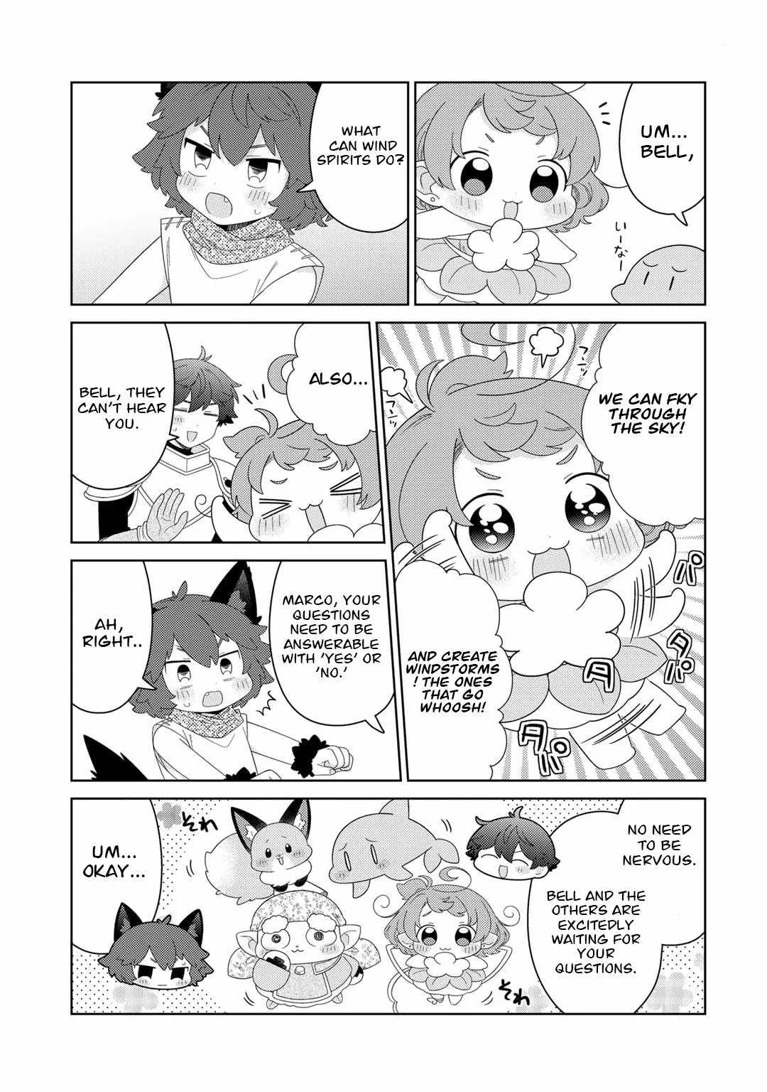 Seirei-tachi no Rakuen to Risou no Isekai Seikatsu Chapter 57 page 14