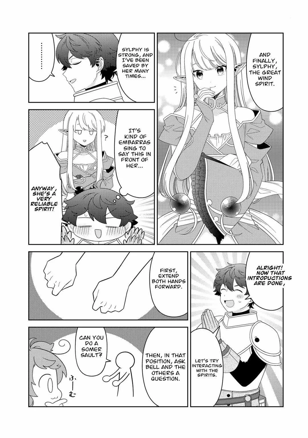 Seirei-tachi no Rakuen to Risou no Isekai Seikatsu Chapter 57 page 10