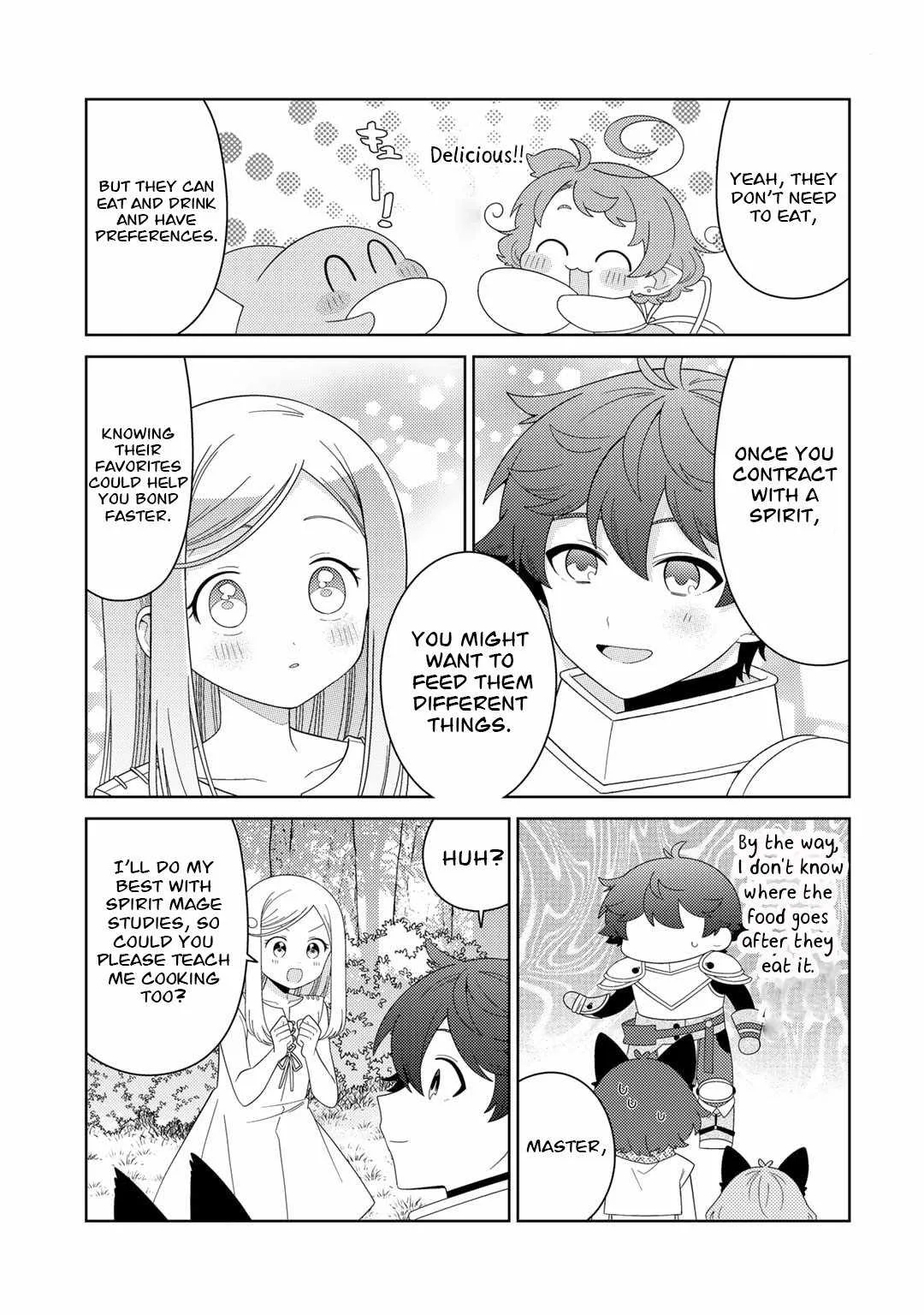 Seirei-tachi no Rakuen to Risou no Isekai Seikatsu Chapter 58 page 18