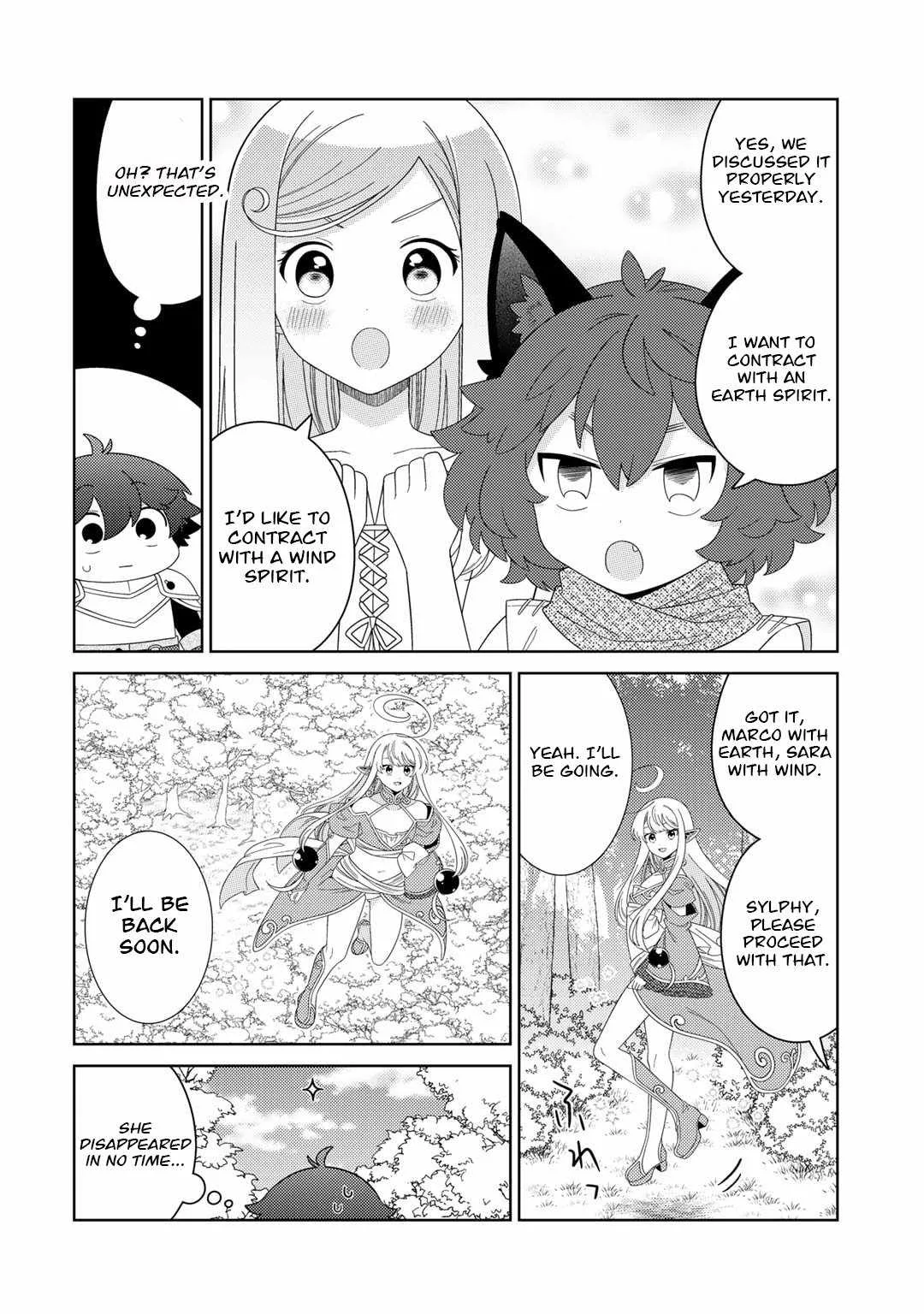 Seirei-tachi no Rakuen to Risou no Isekai Seikatsu Chapter 58 page 13