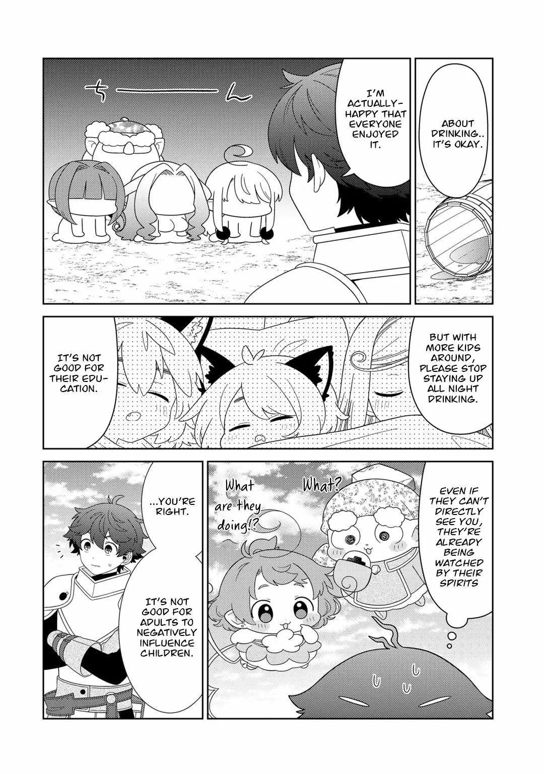 Seirei-tachi no Rakuen to Risou no Isekai Seikatsu Chapter 60 page 13