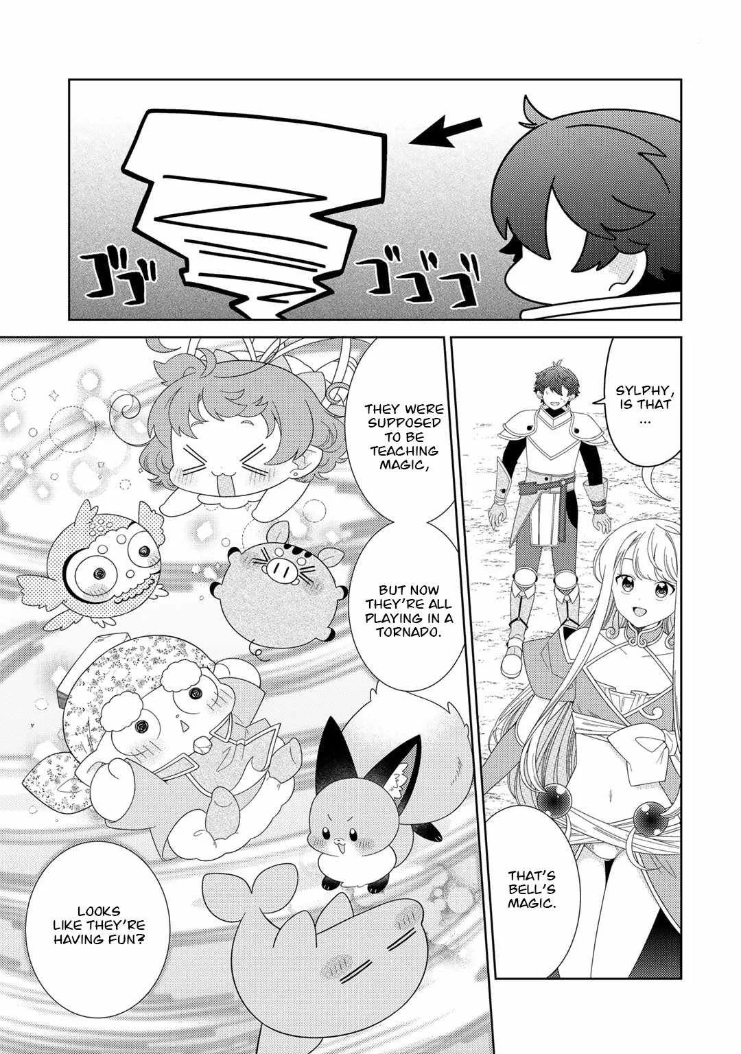 Seirei-tachi no Rakuen to Risou no Isekai Seikatsu Chapter 61 page 8