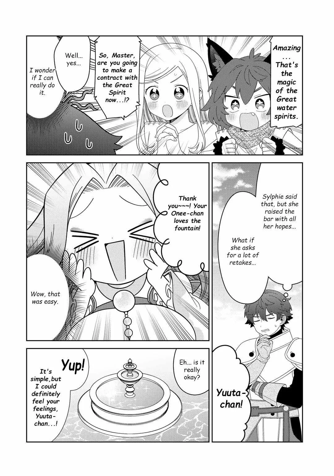 Seirei-tachi no Rakuen to Risou no Isekai Seikatsu Chapter 62 page 12