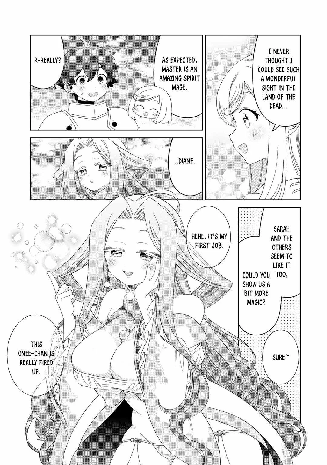 Seirei-tachi no Rakuen to Risou no Isekai Seikatsu Chapter 63 page 5