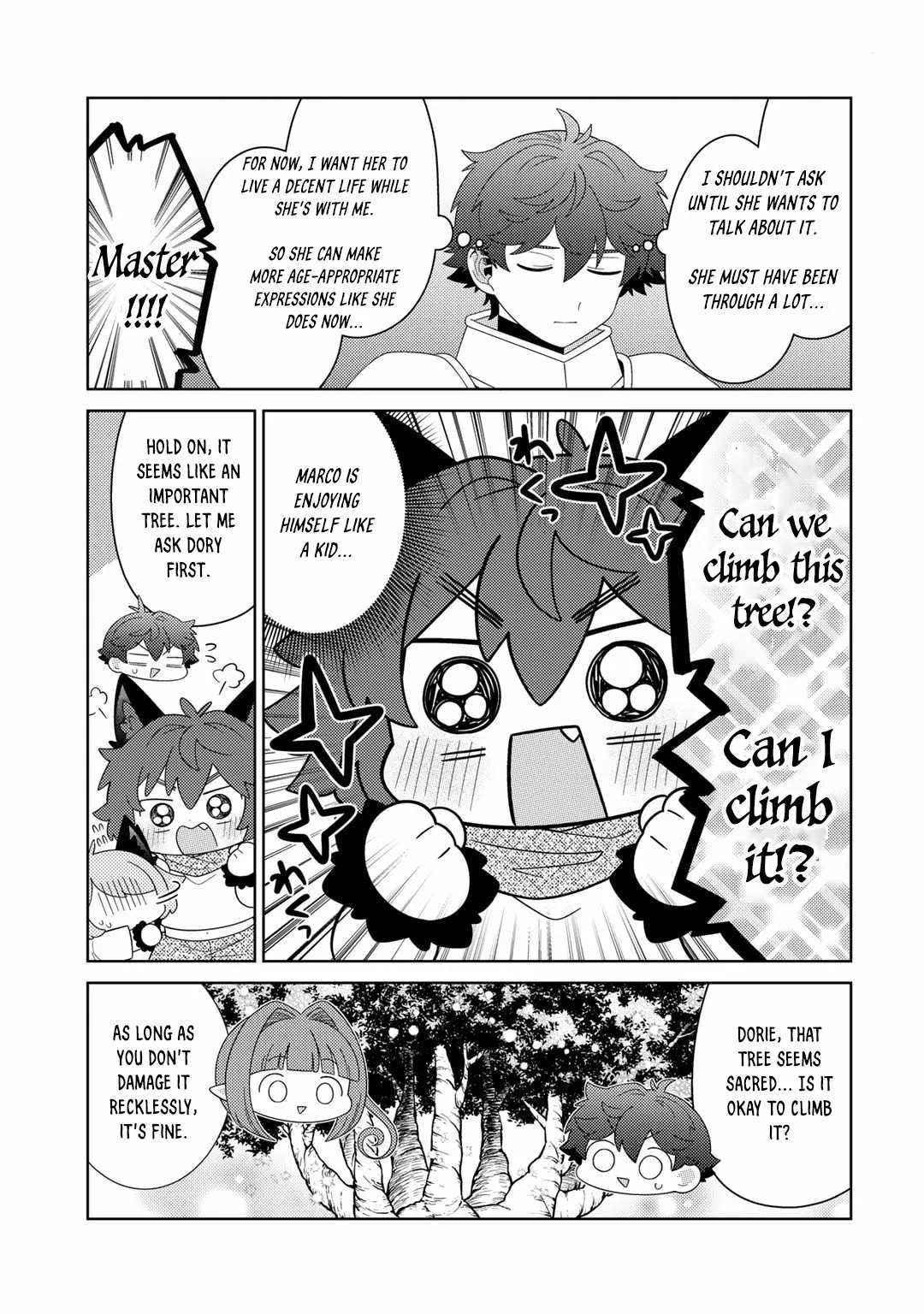 Seirei-tachi no Rakuen to Risou no Isekai Seikatsu Chapter 65 page 17