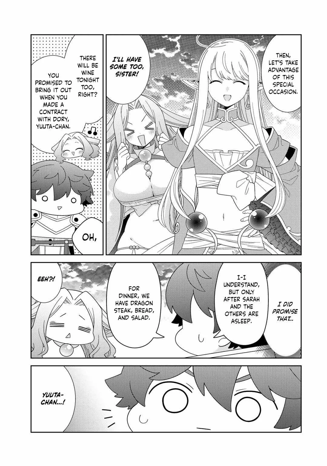 Seirei-tachi no Rakuen to Risou no Isekai Seikatsu Chapter 66 page 8