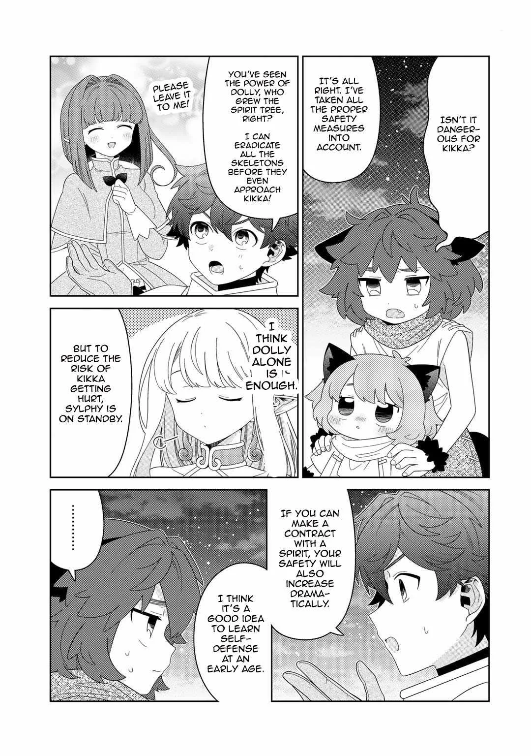Seirei-tachi no Rakuen to Risou no Isekai Seikatsu Chapter 67 page 9