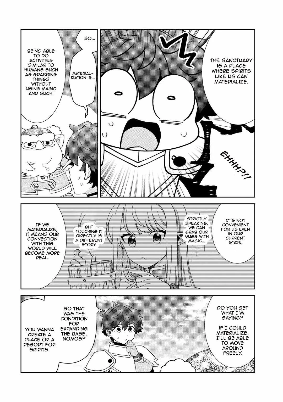 Seirei-tachi no Rakuen to Risou no Isekai Seikatsu Chapter 68 page 12