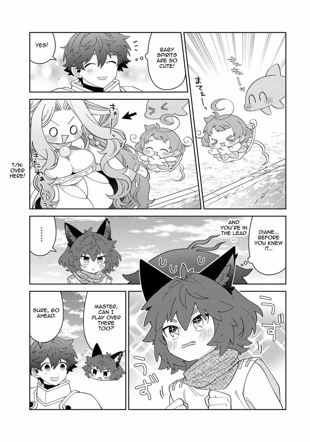 Seirei-tachi no Rakuen to Risou no Isekai Seikatsu Chapter 69 page 13