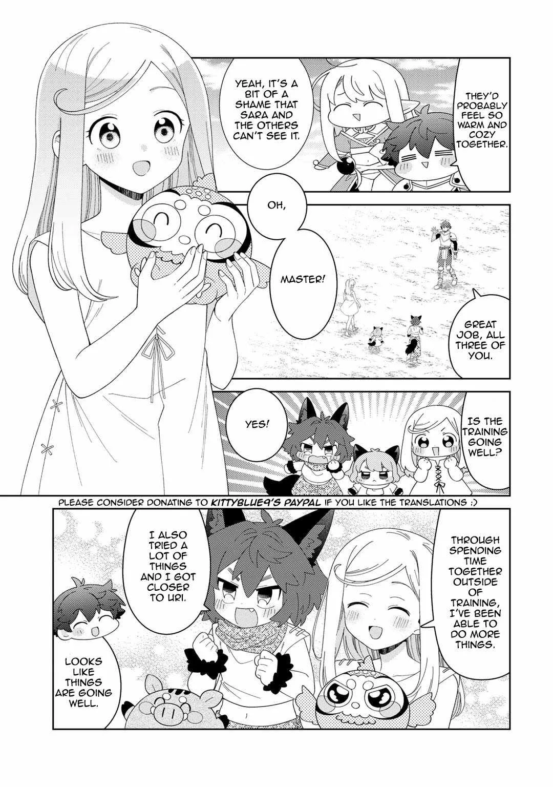 Seirei-tachi no Rakuen to Risou no Isekai Seikatsu Chapter 70 page 7