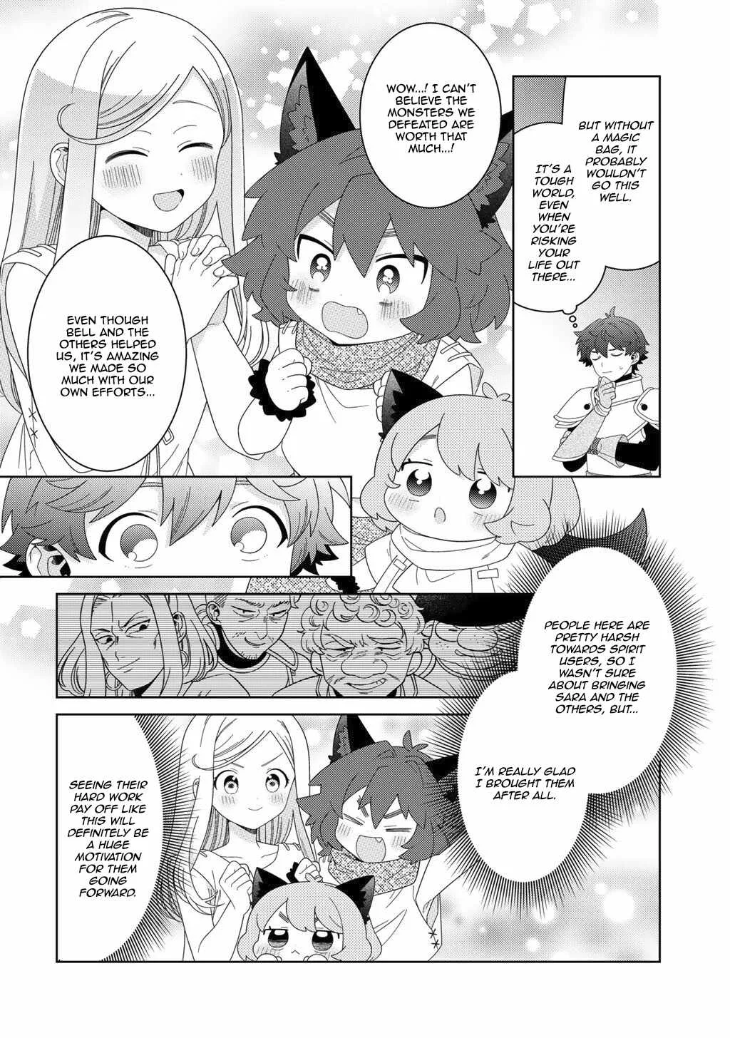 Seirei-tachi no Rakuen to Risou no Isekai Seikatsu Chapter 74 page 14