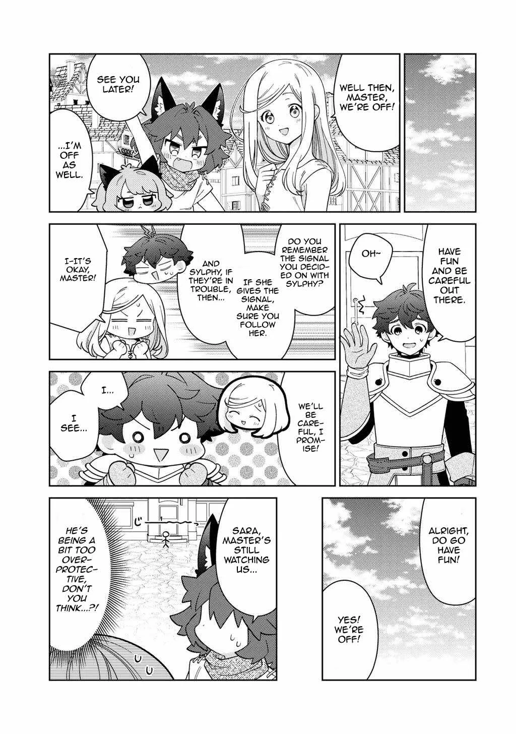 Seirei-tachi no Rakuen to Risou no Isekai Seikatsu Chapter 75 page 9