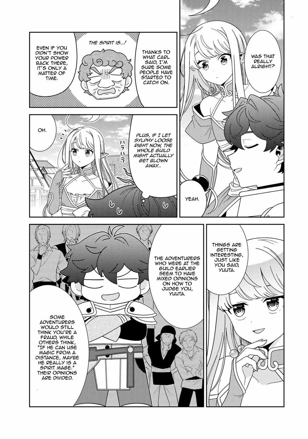 Seirei-tachi no Rakuen to Risou no Isekai Seikatsu Chapter 77 page 9