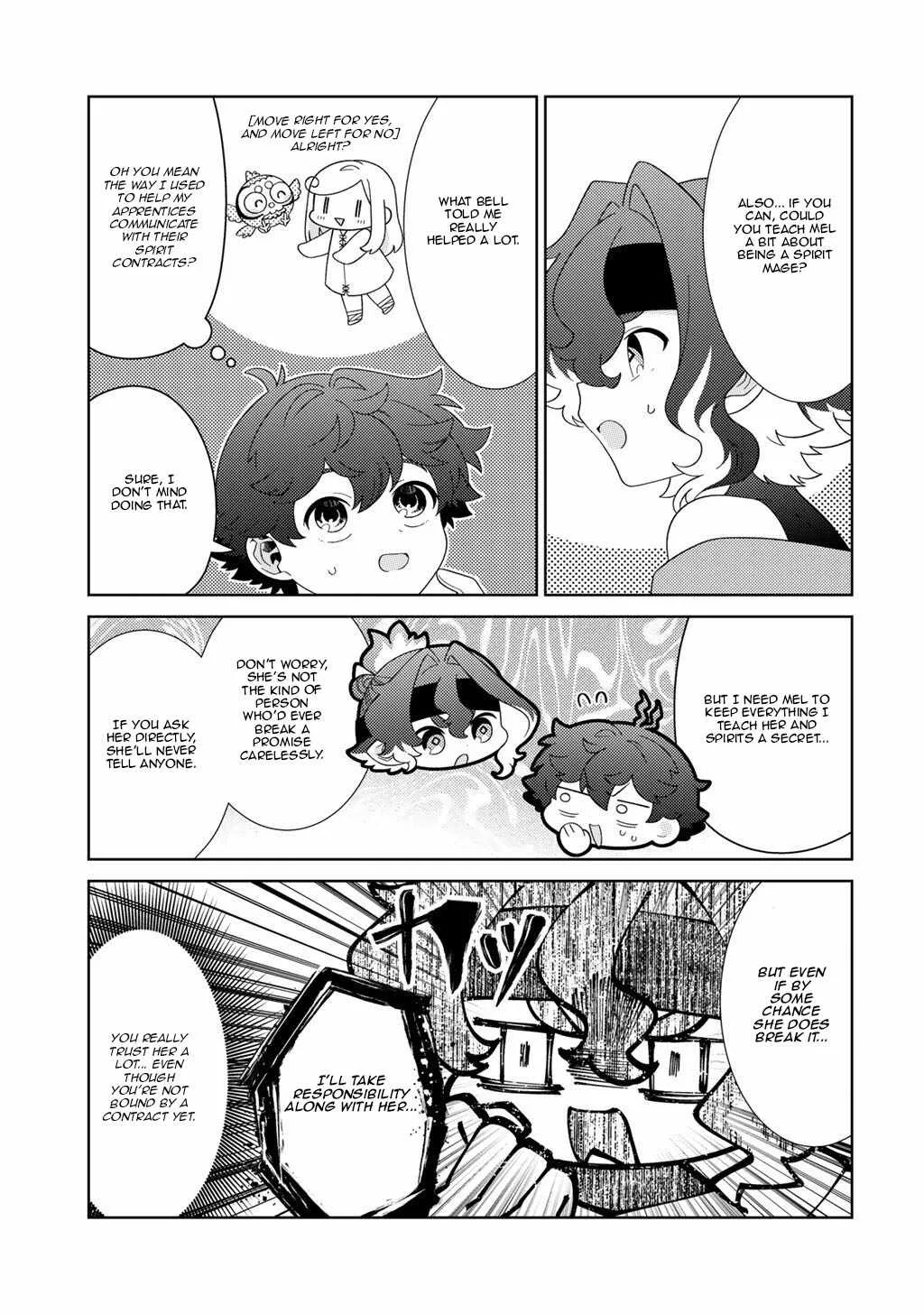 Seirei-tachi no Rakuen to Risou no Isekai Seikatsu Chapter 78 page 13
