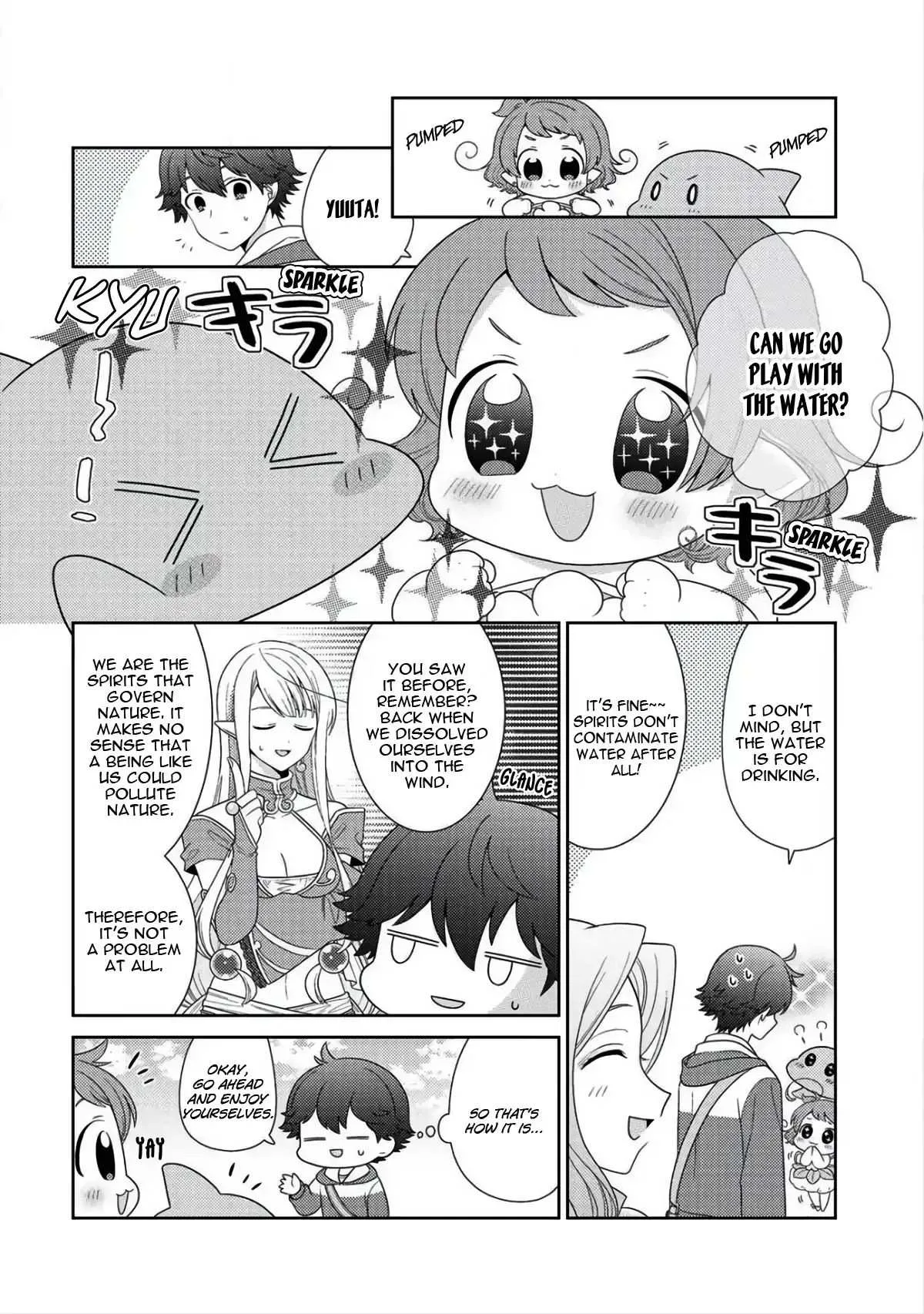 Seirei-tachi no Rakuen to Risou no Isekai Seikatsu Chapter 9 page 5