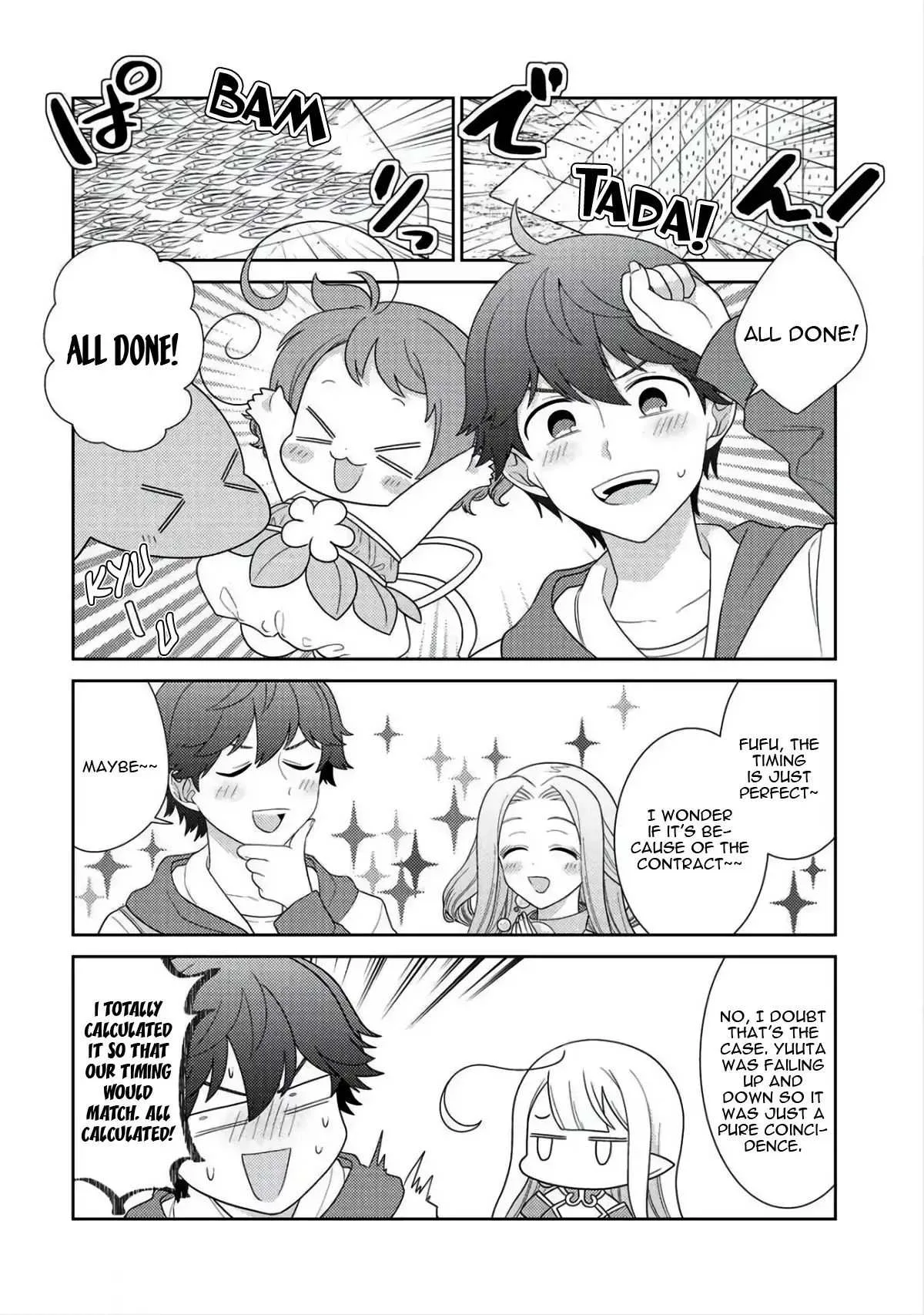 Seirei-tachi no Rakuen to Risou no Isekai Seikatsu Chapter 9 page 21