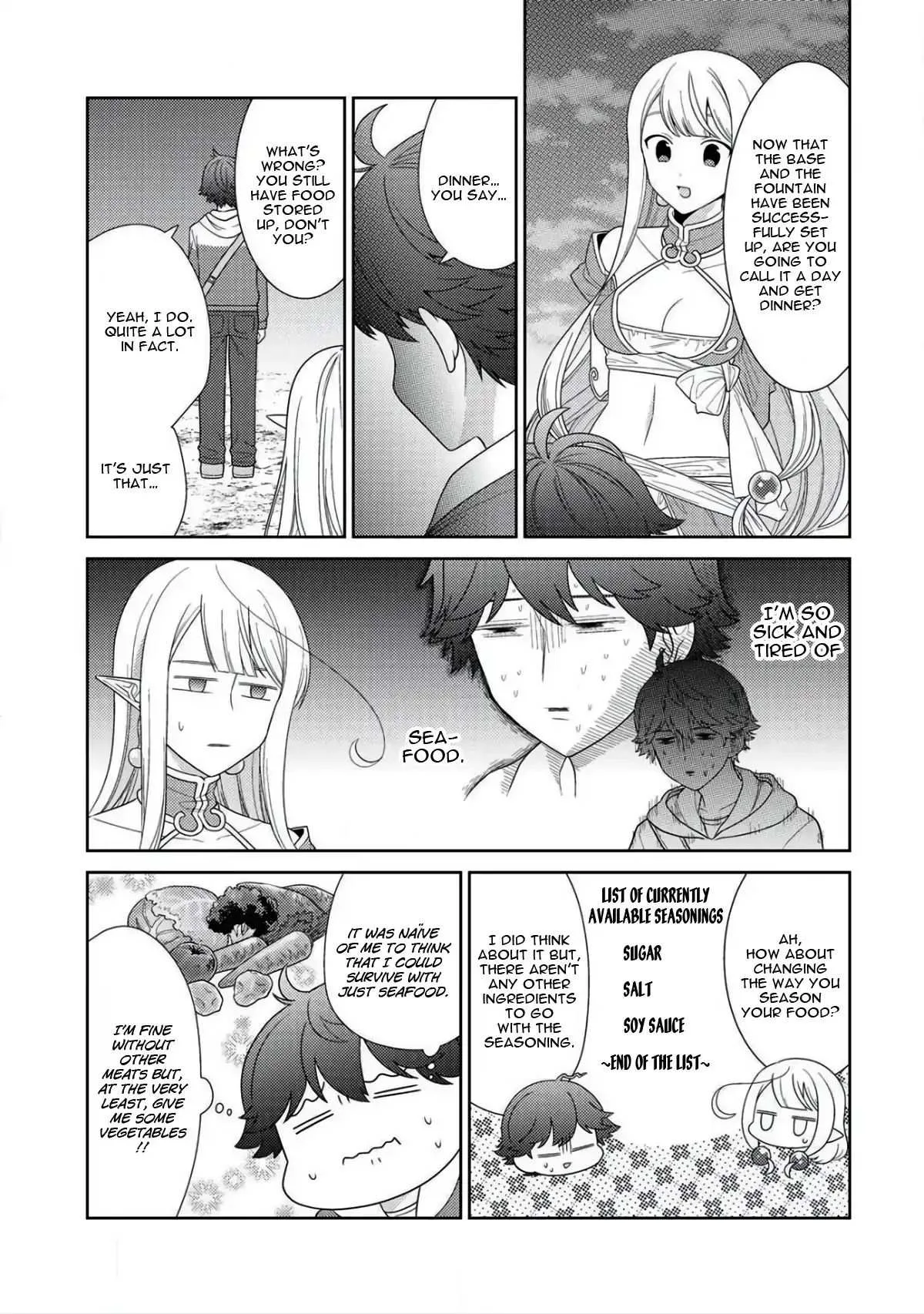 Seirei-tachi no Rakuen to Risou no Isekai Seikatsu Chapter 9 page 10