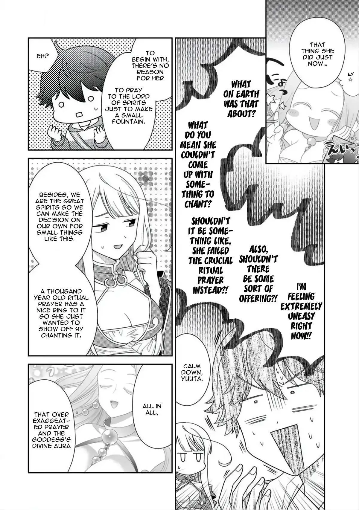 Seirei-tachi no Rakuen to Risou no Isekai Seikatsu Chapter 9 page 7