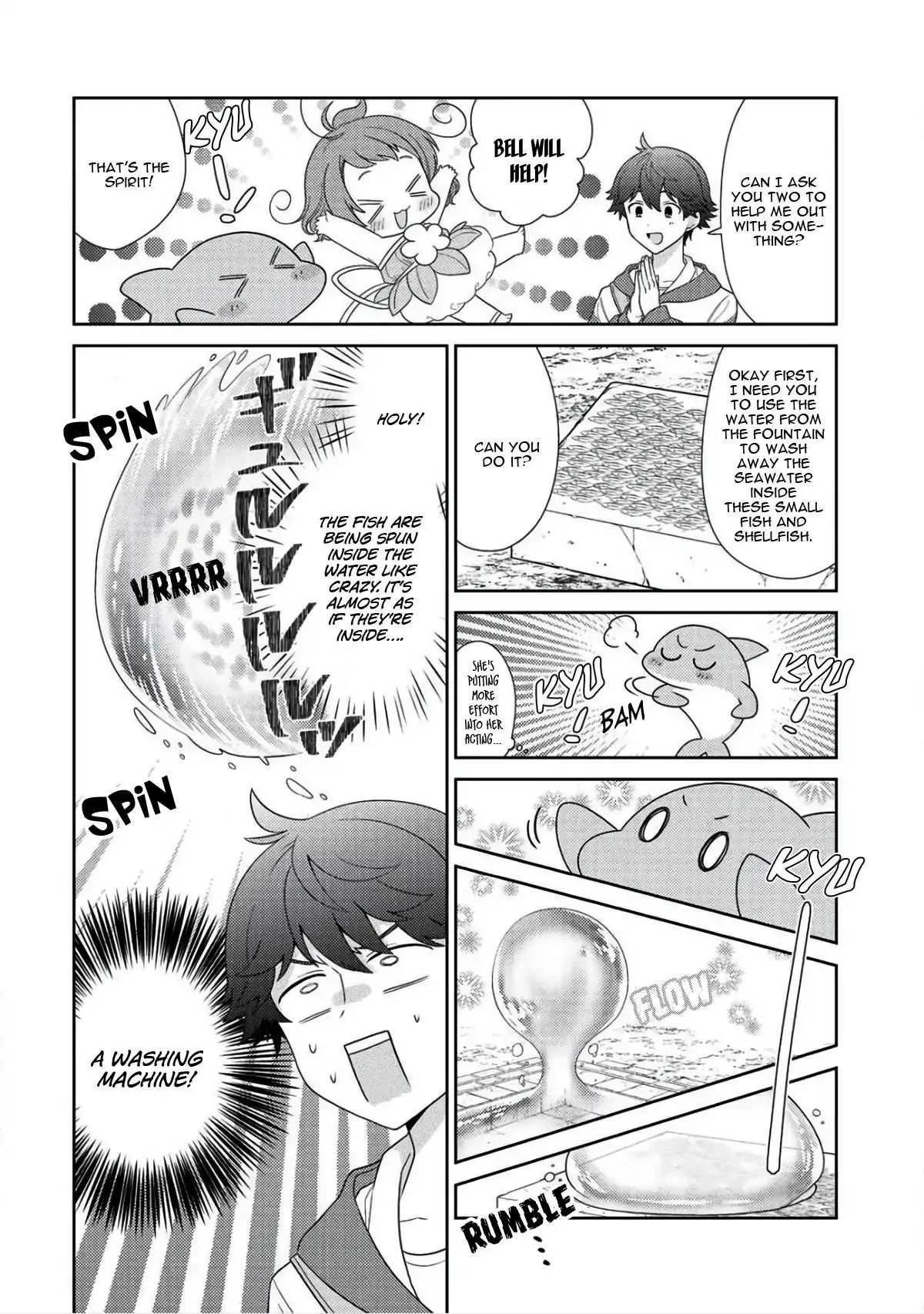 Seirei-tachi no Rakuen to Risou no Isekai Seikatsu Chapter 9 page 19