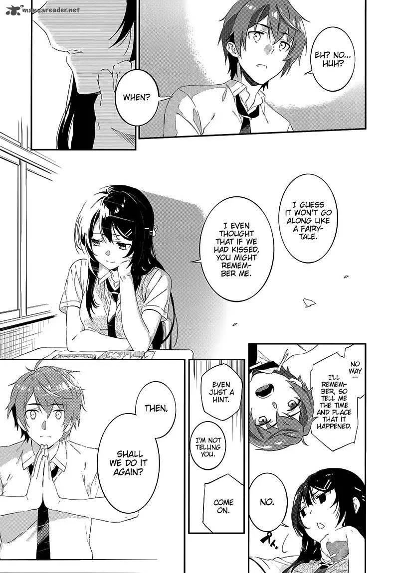 Seishun Buta Yaro wa Petit Devil Kouhai no Yume wo Minai Chapter 1 page 14