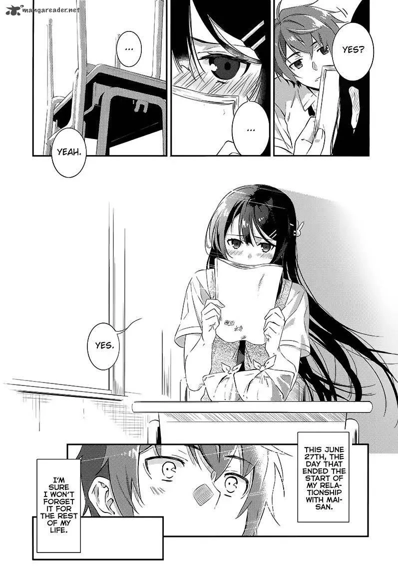 Seishun Buta Yaro wa Petit Devil Kouhai no Yume wo Minai Chapter 1 page 19